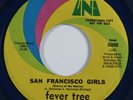 Psych Rock 45 FEVER TREE San Francisco Girls UNI blue wax promo HEAR
