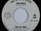Rock & Roll 45 ELVIS PRESLEY Viva Las Vegas RCA VICTOR VG+ promo HEAR