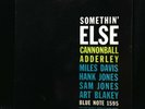 Cannonball Adderley-Somethin' Else-Blue Note 1595-WEST 63RD DG RVG EAR 9M GREAT