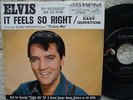 Elvis Presley -  It Feels So Right / Easy Question - RARER ASK PS + USA 45 rpm
