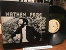 NATHEN PAGE LP PAGE 1 1977 EX/VG PRIVATE PRESS JAZZ
