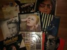 Doors 3 albums, bowie 3 albums stones 3 albums vinyl LPs. condition unknown