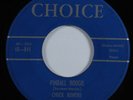 Rockabilly Country 45 CHUCK BOWERS Pinball Boogie CHOICE HEAR