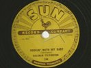 ROCKABILLY 78 - MALCOLM YELVINGTON -  ROCKIN' WITH MY BABY  -HEAR- 1956 SUN 236