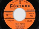R&B 45 - Andre Williams & Gino Parks - Don't Touch - Fortune - VG+ mp3