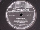 Red Norvo/Clap Hands-Russian Lullaby/Black & Silver Label Brunswick 7975/E+/N-