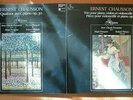 CHAUSSON PIECES FOR PIANO VIOLIN AND CELLO - TRIO PASQUIER - HARMONIA MUNDI 2 LP