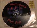 MOTORHEAD picture disc autograph LEMMY lp IRON FIRST signed live concert PARIS