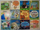 12 Children's Walt Disney & Sesame Street 45rpm book & record sets