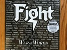 RSD Fight WAR OF WORDS sealed LP Rob Halford JUDAS PRIEST White Black Splatter