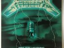 Metallica Ride The Lightning vinyl France Bernett Green Misprint cover