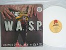 W.A.S.P. ANIMAL(F..K LIKE A BEAST) MUSIC FOR NATIONS 12-KUT-109 French VINYL 12