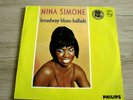 NINA SIMONE BROADWAY BLUES BALLADS BIEM 1964  NM