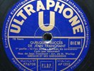 DISQUE 78 TOURS/JAZZ/GREGOR ET SES GREGORIENS/MICHEL WARLOP/ULTRAPHONE AP 1202