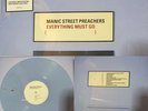 Manic Street Preachers - Everything Must Go Blue Colored Vinyl