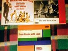 JAMES BOND 007 Sean Connery 3 LPs URUGUAY RARE DESIGN SPANISH TITLES John Barry*