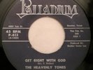 The Heavenly Tones - Black Gospel 45 - PALLADIUM - Get Right With God - Hear It