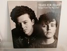 TEARS FOR FEARS SIGNED ALBUM . SONGS FROM THE BIG CHAIR - ORZABAL CURT SMITH