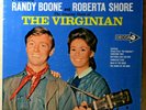 Randy Boone & Roberta Shore The Virginian Western TV Show LP Shrink EX Vinyl