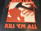 Metallica Kill Em All LP Megaforce Record 1983