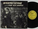 STAN GETZ QUINTET Interpretations NORGRAN LP mono