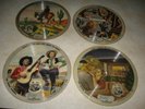 VINTAGE VOGUE PICTURE RECORDS R121,R736,R744,R786 WESTERN COWBOY