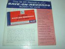 Elvis Presley Save-On-Records June 45 rpm EP SPA-7-27  1956