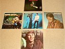 SIGNED GLEN CAMPBELL & Bobby Gentry LP + 4 additional LP's by them. EXC to VG+