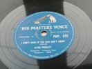 ELVIS PRESLEY UK 1956 H.M.V. 78  I DON'T CARE IF THE SUN DON'T SHINE  BLUE MOON