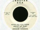 SPENCER WIGGINS Think About My Baby Bandstand USA Promo Northern Soul 45 Hear