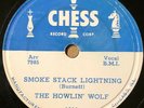 HOWLIN WOLF 1956 78 Smokestack Lightning / You Can't Be Beat on Chess 1618 VG++
