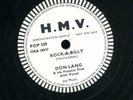 DON LANG ROCK-A-BILLY  HMV 78rpm 10