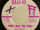Garage Psych 45 The Trees Don't Miss The Turn on Bali-Hi HEAR