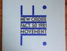 NEW ORDER MOVEMENT LP VINYL 2009 Reissue Rhino Records Factory Joy Division