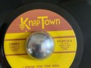 SENTIMENTALS NOW ITS HERE I KNOW YOU TOO WELL KNAPTOWN 45  SOUL FUNK