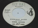 RARE R&B POPCORN 45 - BOBBIE JACKSON - MIDNIGHT BLUES - KIT KAT