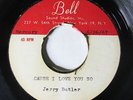 JERRY BUTLER-CAUSE I LOVE YOU SO ON ACETATE NORTHERN SOUL 45-HEAR