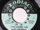 RUBY ANDREWS-JUST LOVING YOU ON ZODIAC NORTHERN 45-VG+, HEAR