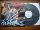DOWNSET S/T LP 1994 GERMANY MERCURY M- VINYL WHITE LABEL HARDCORE PUNK RARE