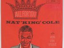 NAT KING COLE: All For You US Tampa RARE Blues Pop Picture Sleeve 45 w/ PS