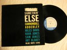 CANNONBALL ADDERLEY BLUE NOTE 1595 SOMETHIN' ELSE VG+ M-
