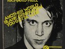 RICHARD HELL: (i Could Live With You In) Another World +2 45 (PS, minor cw & ti