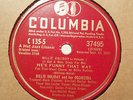 BILLIE HOLIDAY He's Funny That Way/A Sailboat In The Moonlight COLUMBIA E/EE+