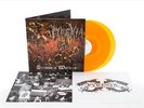PYREXIA - SERMON OF MOCKERY - 2 ORANGE VINYLS - LIMITED TO 200 COPIES - NEW OVP
