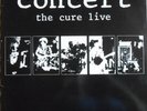 THE CURE CONCERT LIVE LP 1984 EX++