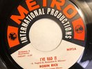ROBIN RICE   I’VE HAD IT   METRO INTERNATIONAL   Orig. Northern Soul 45
