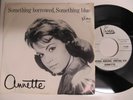 Annette 45 and picture sleeve Something Borrowed
