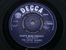 CRYIN' SHAMES   What's News Pussycat   NR MINT   1966 UK DECCA F 12340   R&B Blu