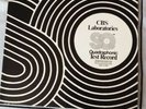 SQ Quadraphonic Test Record