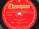 Champion #15420: Hoagy Carmichael and Pals-Friday Night/Night In Havana G+/V-